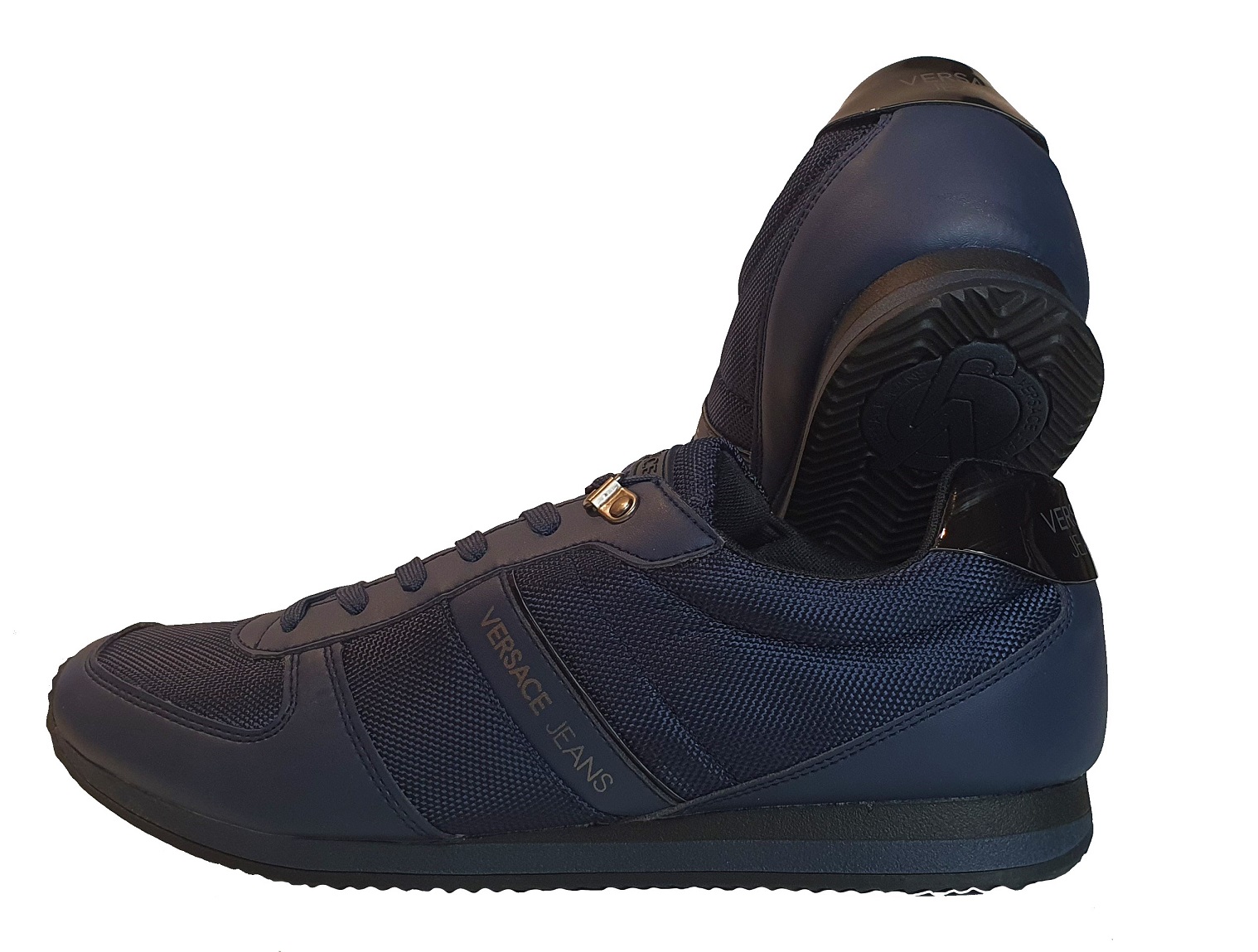 granatowe buty Versace Jeans zdjęcie 2