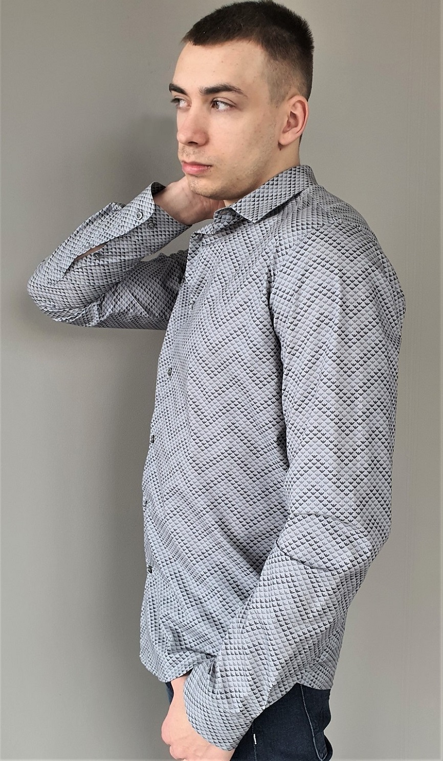 koszula męska Emporio Armani - Emporio Armani zdjęcie 4