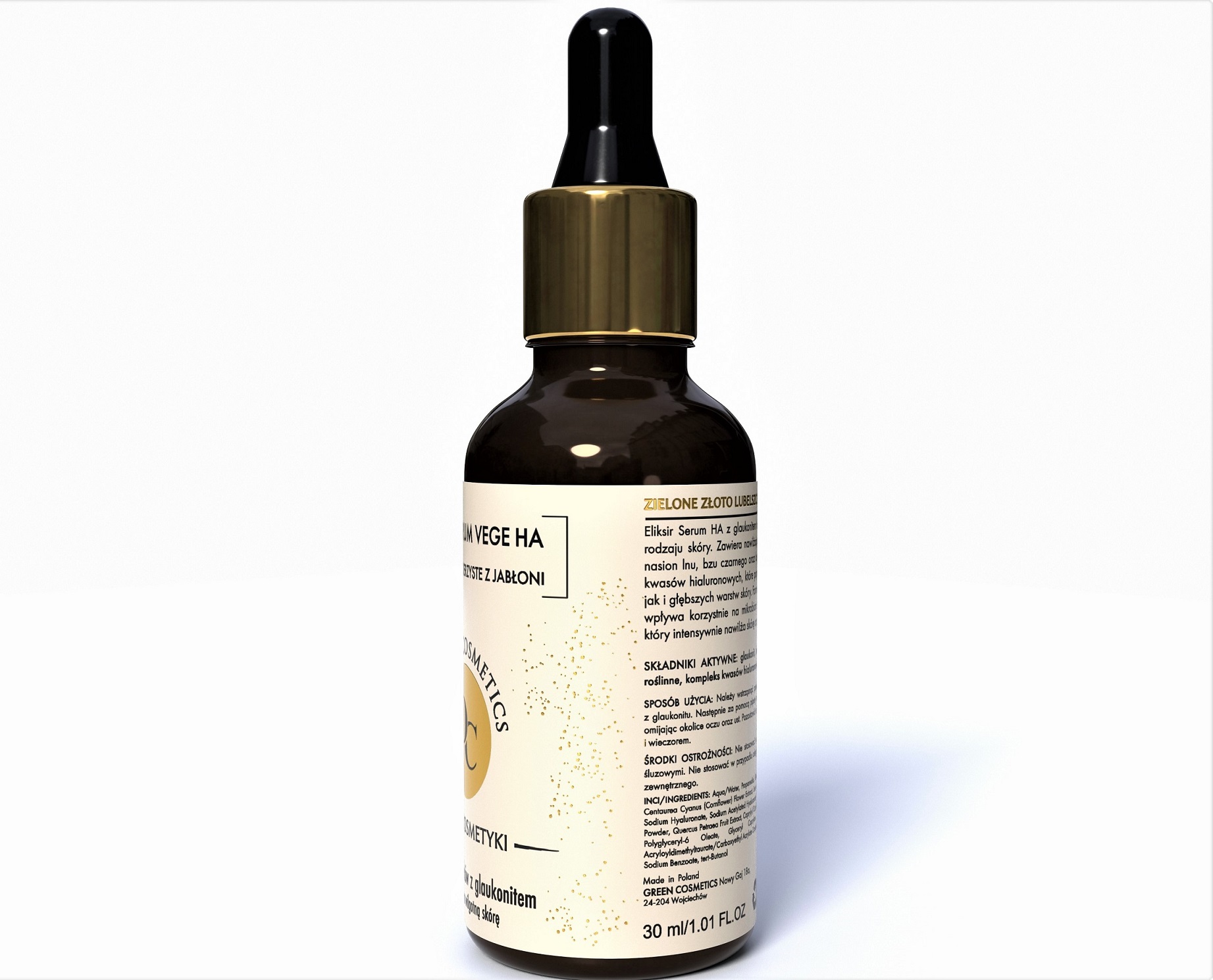 Eliksir Serum Vege HA, 30 ml - Green Cosmetics zdjęcie 3
