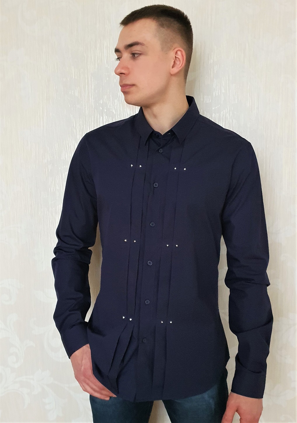 koszula męska Versace Jeans - Versace Jeans zdjęcie 3