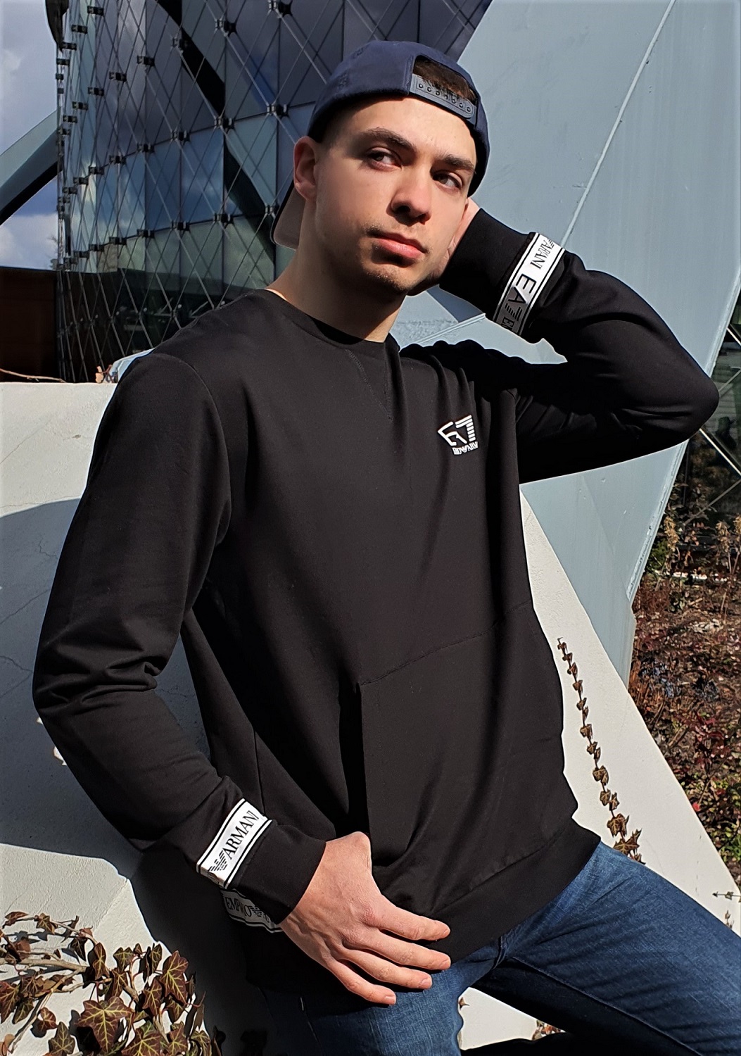 bluza Emporio Armani EA7 - Emporio Armani zdjęcie 4