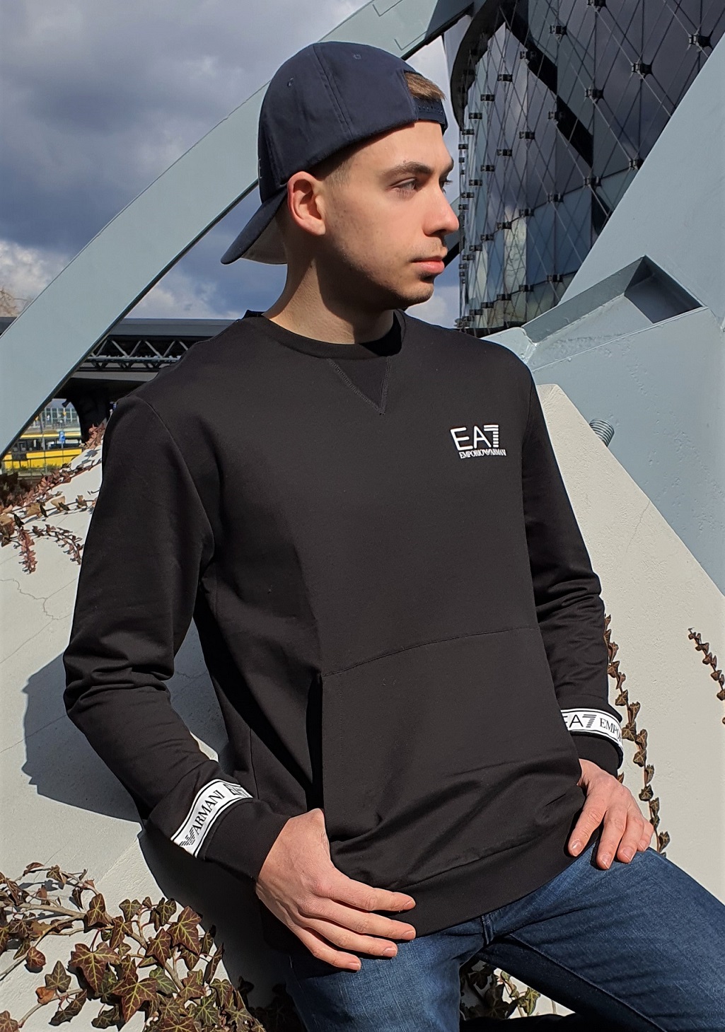 bluza Emporio Armani EA7 - Emporio Armani zdjęcie 3