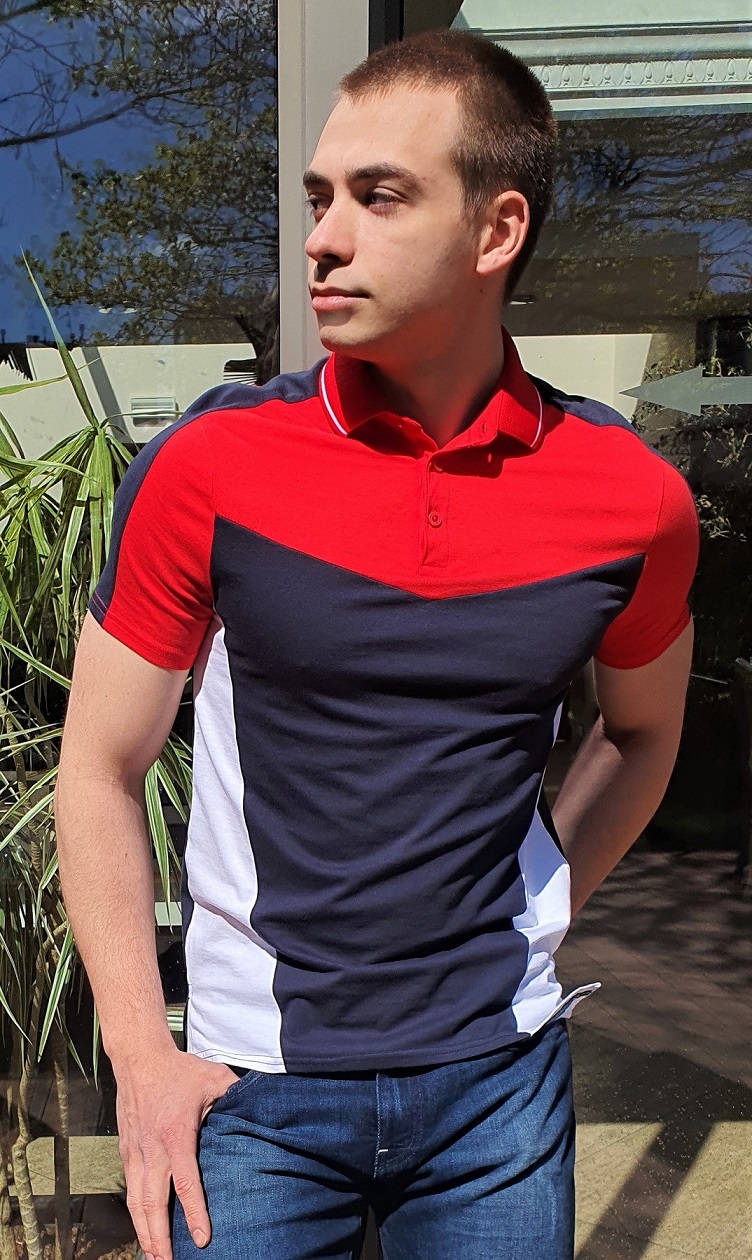 męska koszulka polo Armani Exchange - Armani Exchange zdjęcie 4