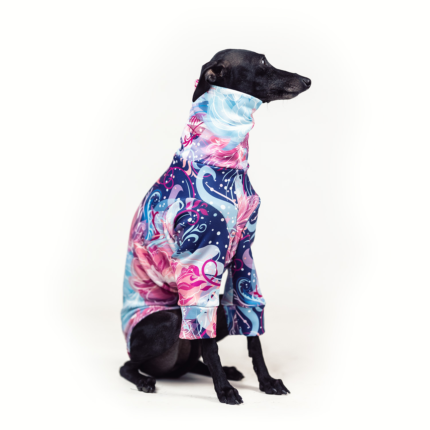 Italian greyhound clothing GALAXY BLOOM Stretchmax® blouse - Wear.Chartbeat image 3