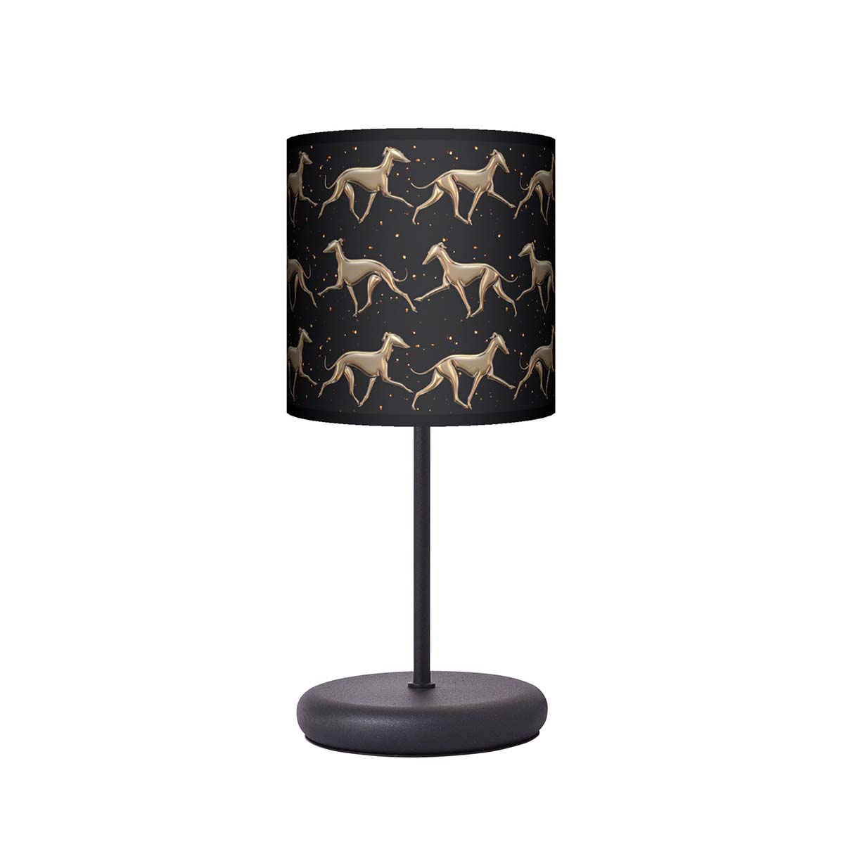 Desk lamp with sighthounds GOLD IGGY - Wear.Chartbeat image 1