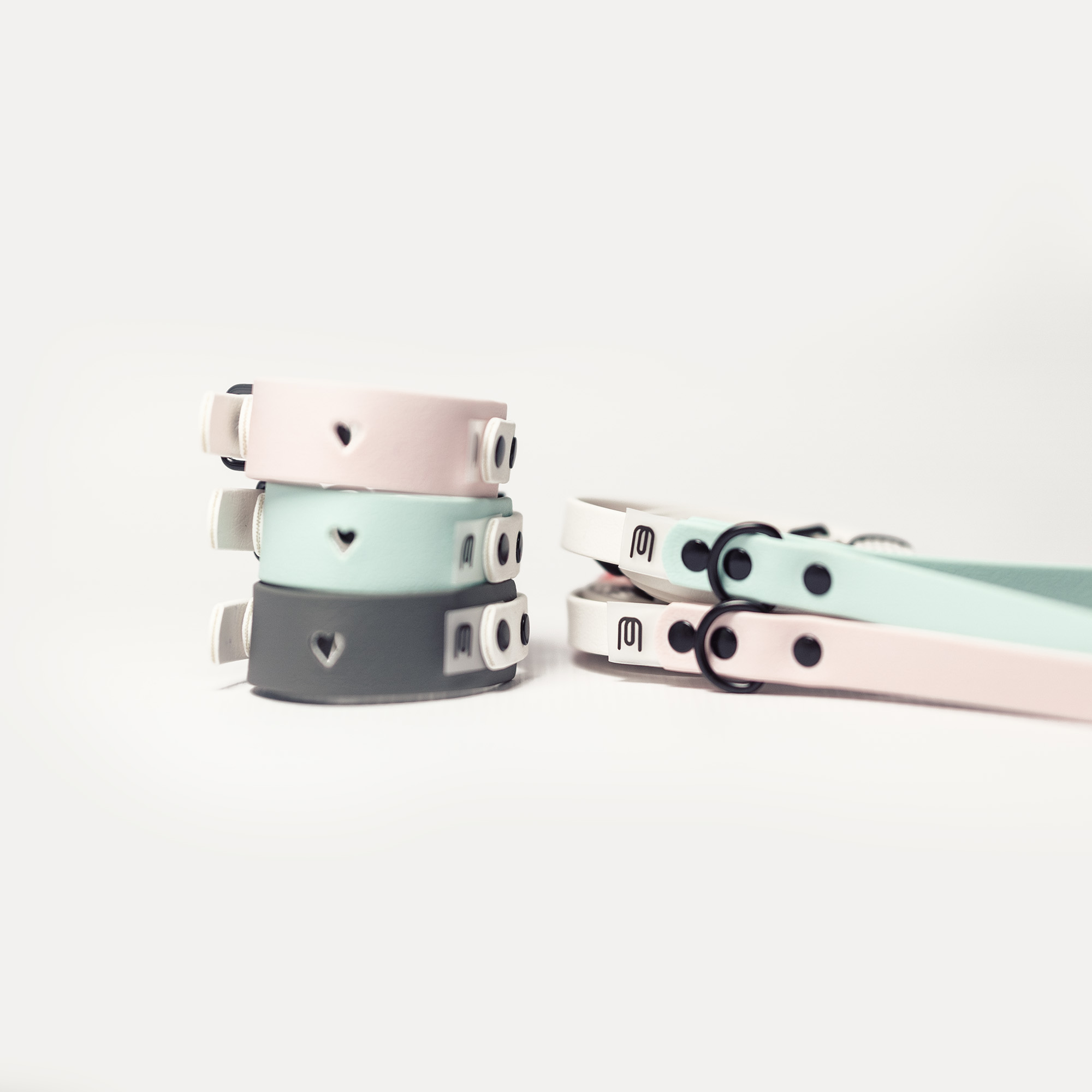 HEARTBEAT collar and leash for italian greyhound image 4