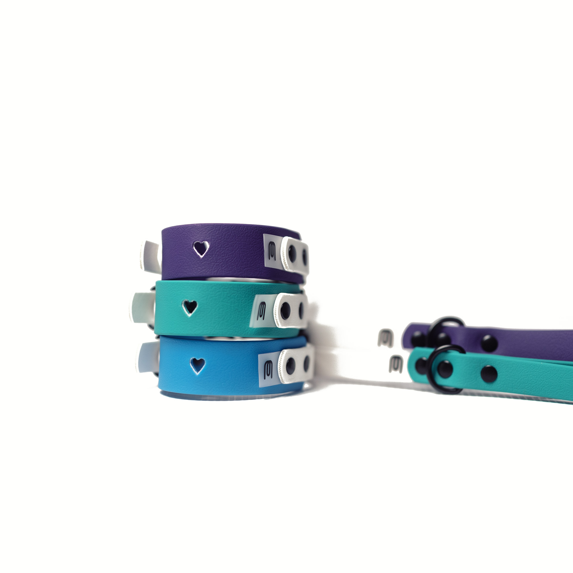 HEARTBEAT collar and leash for italian greyhound image 2
