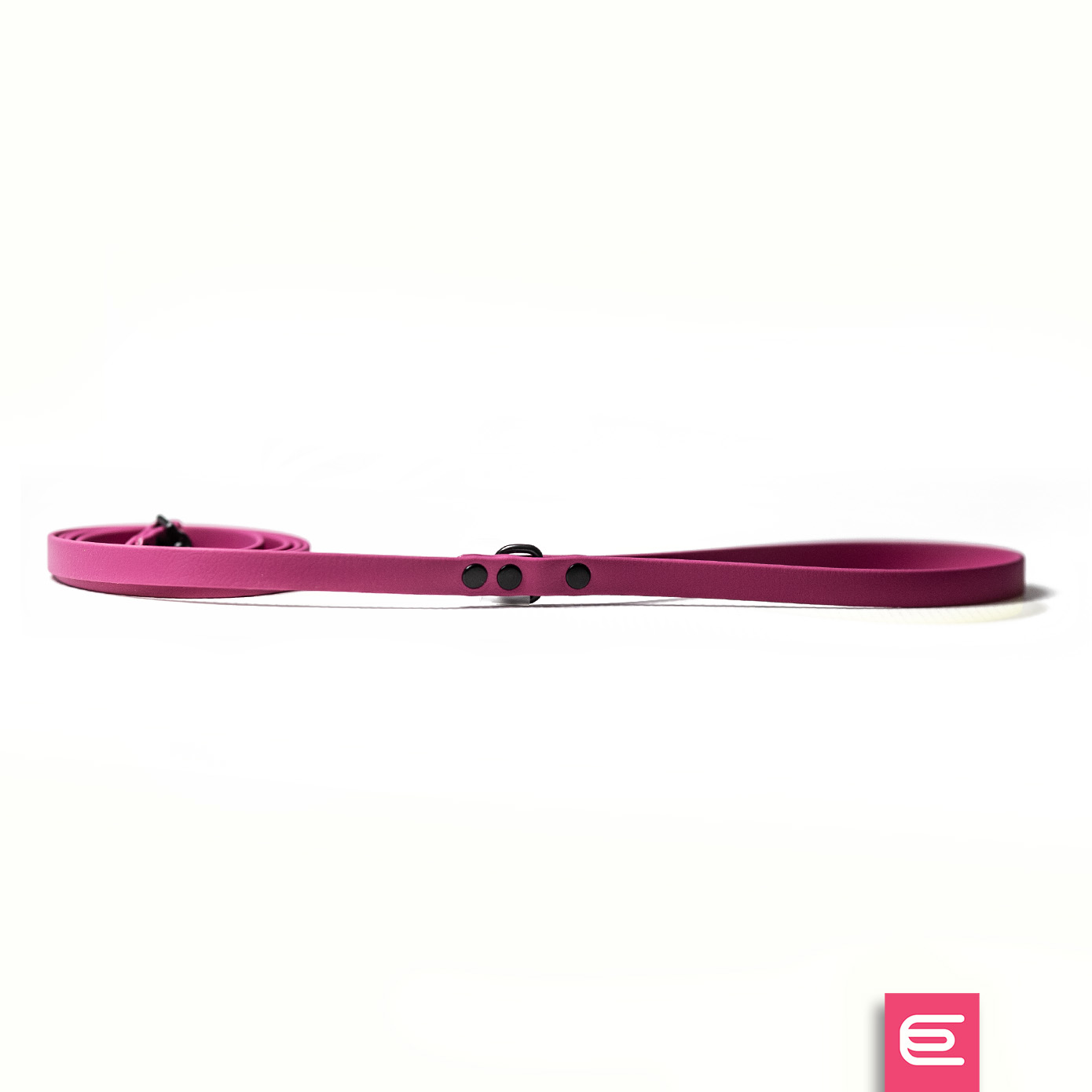 Italian greyhound leash Magenta BioThane® - EYESH -for dog walks- image 1