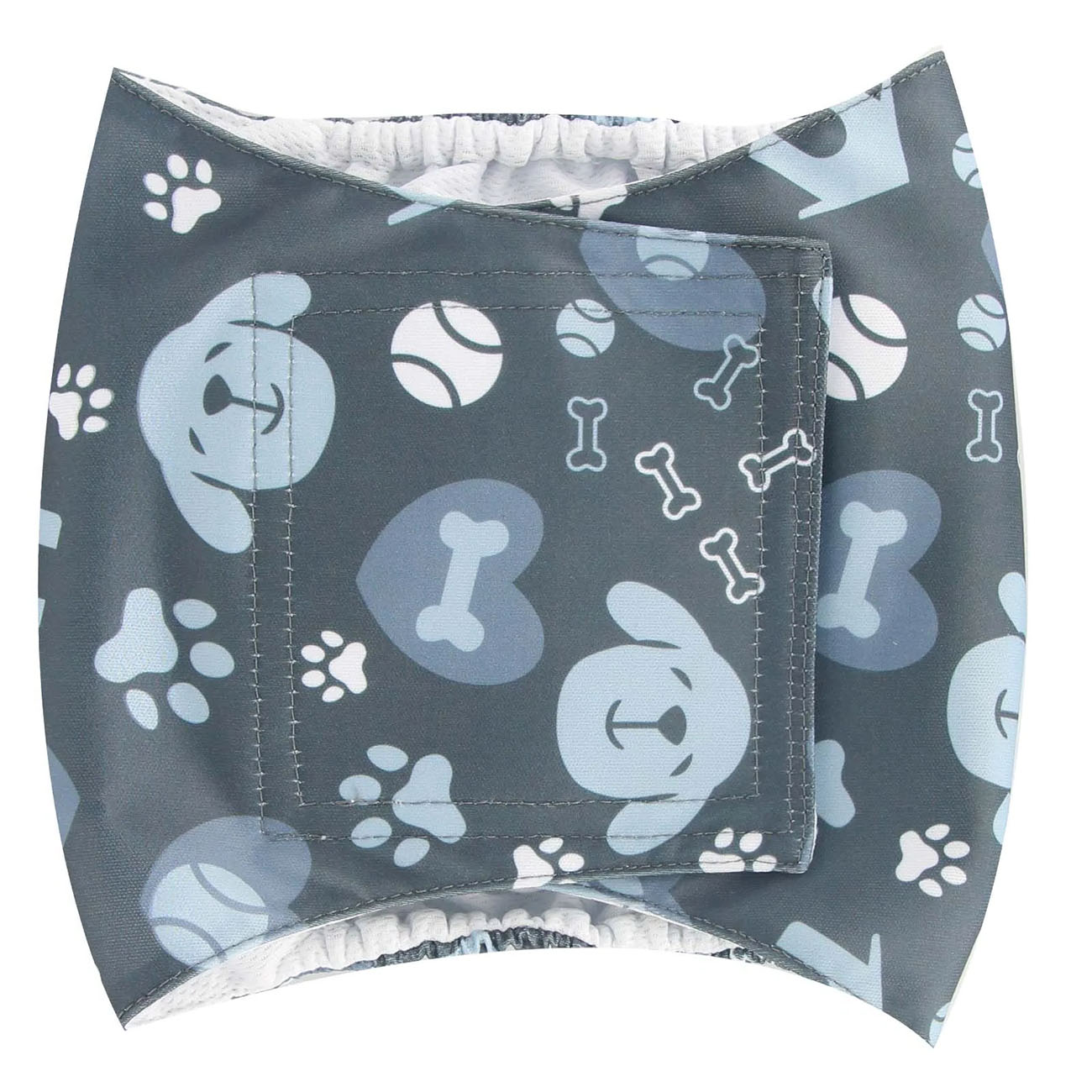 Anti-pee belly band for italian greyhound males image 3