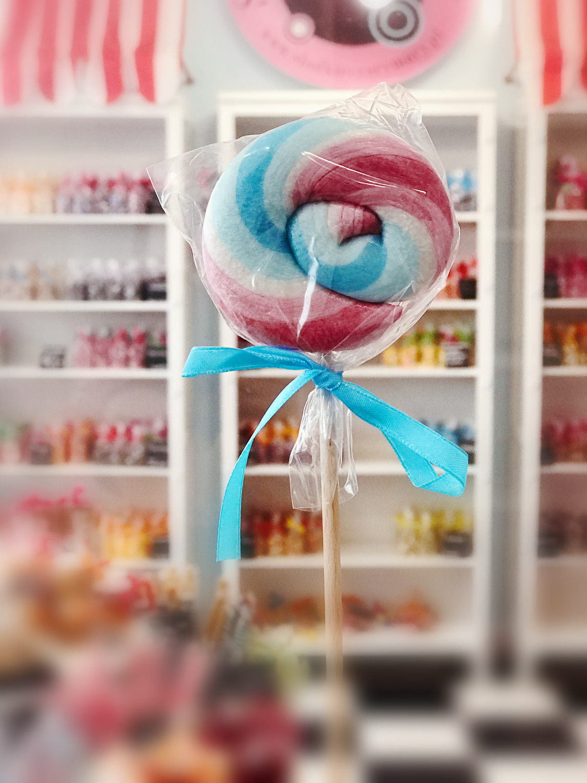 Lizak  guma balonowa - Słodkie Czary Mary zdjęcie 1