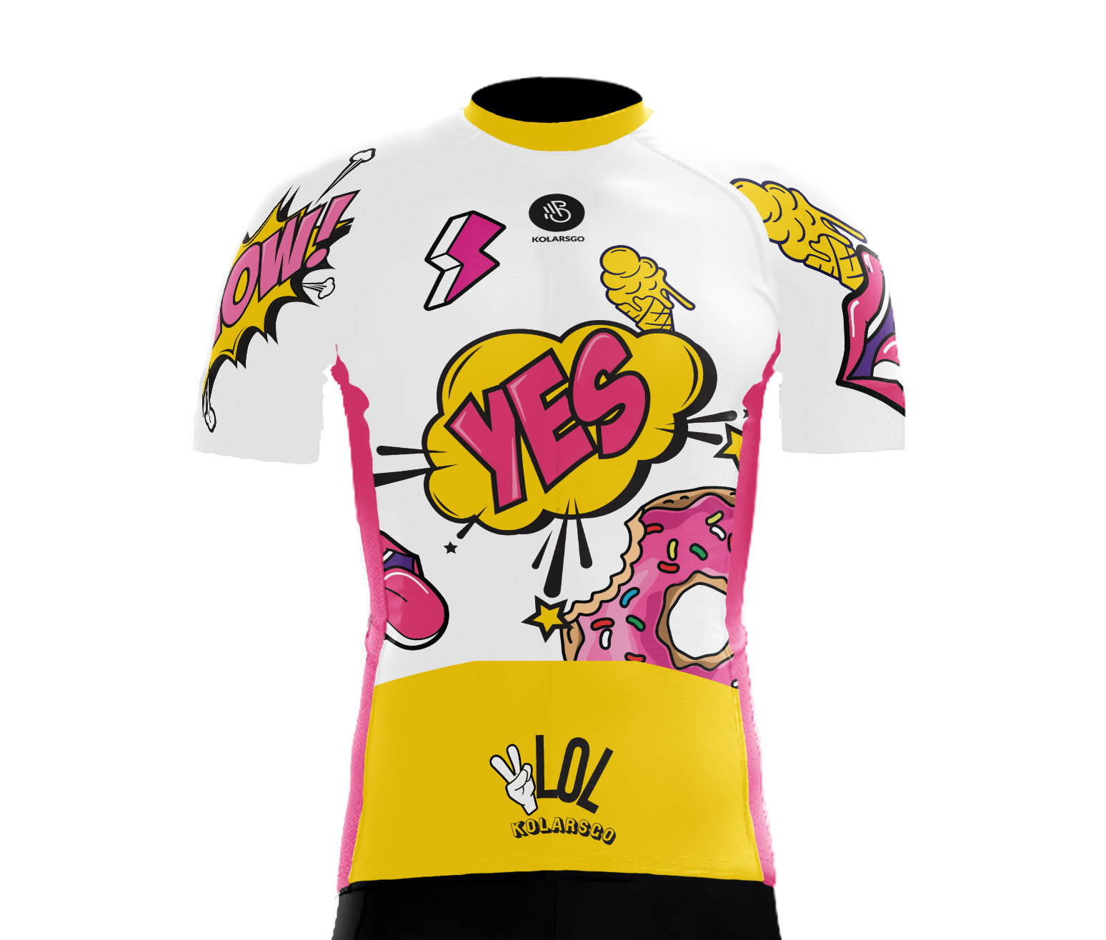 Cycling jersey COMICS image 2