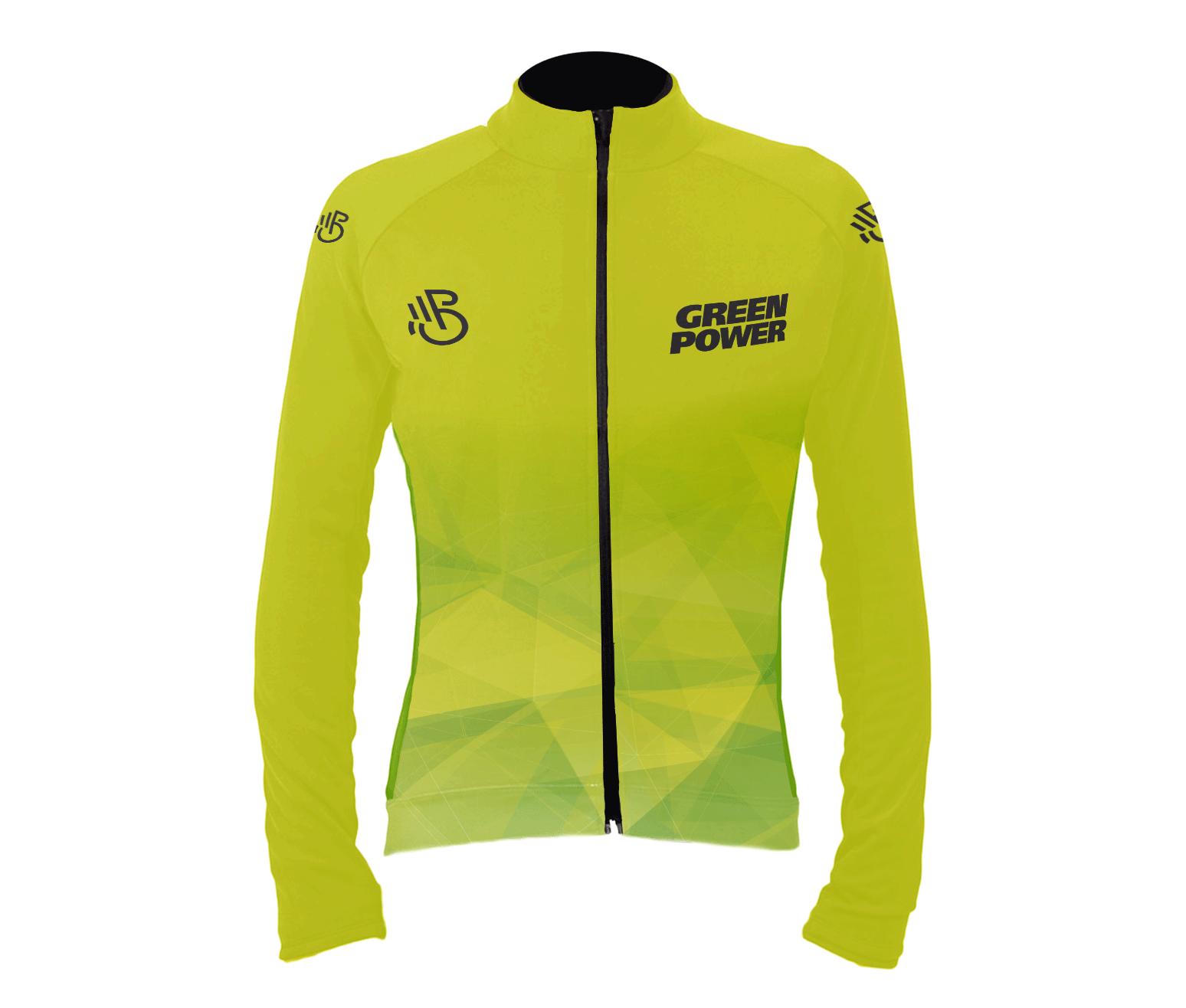 Cycling jacket GREEN POWER image 1