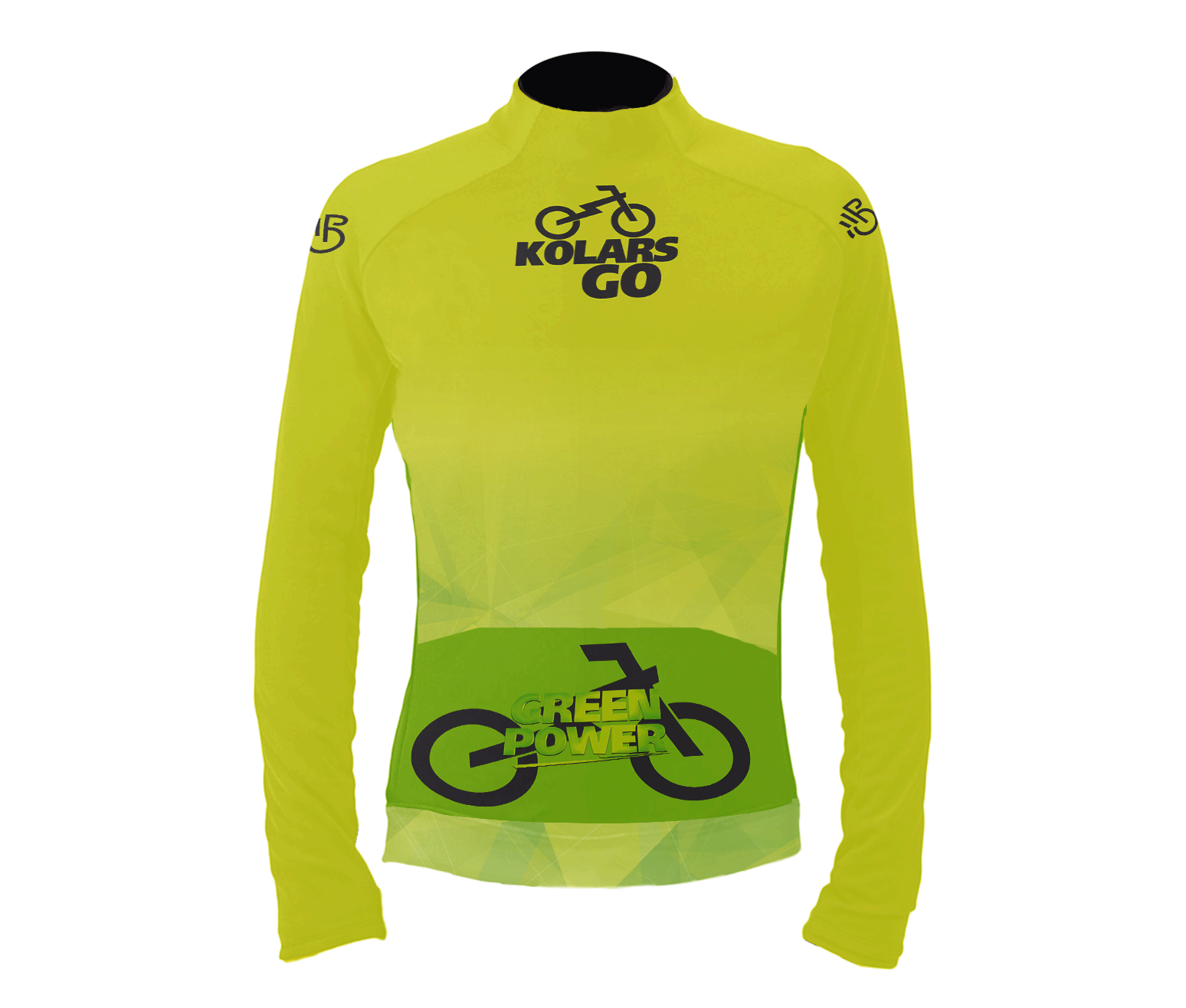 Cycling jacket GREEN POWER image 2