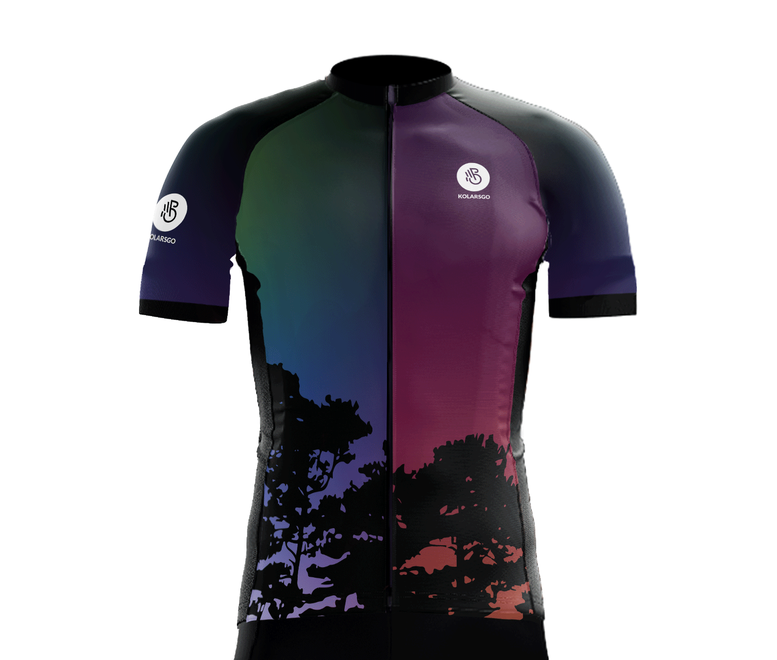 Cycling shirt GRAVEL AURORA image 1
