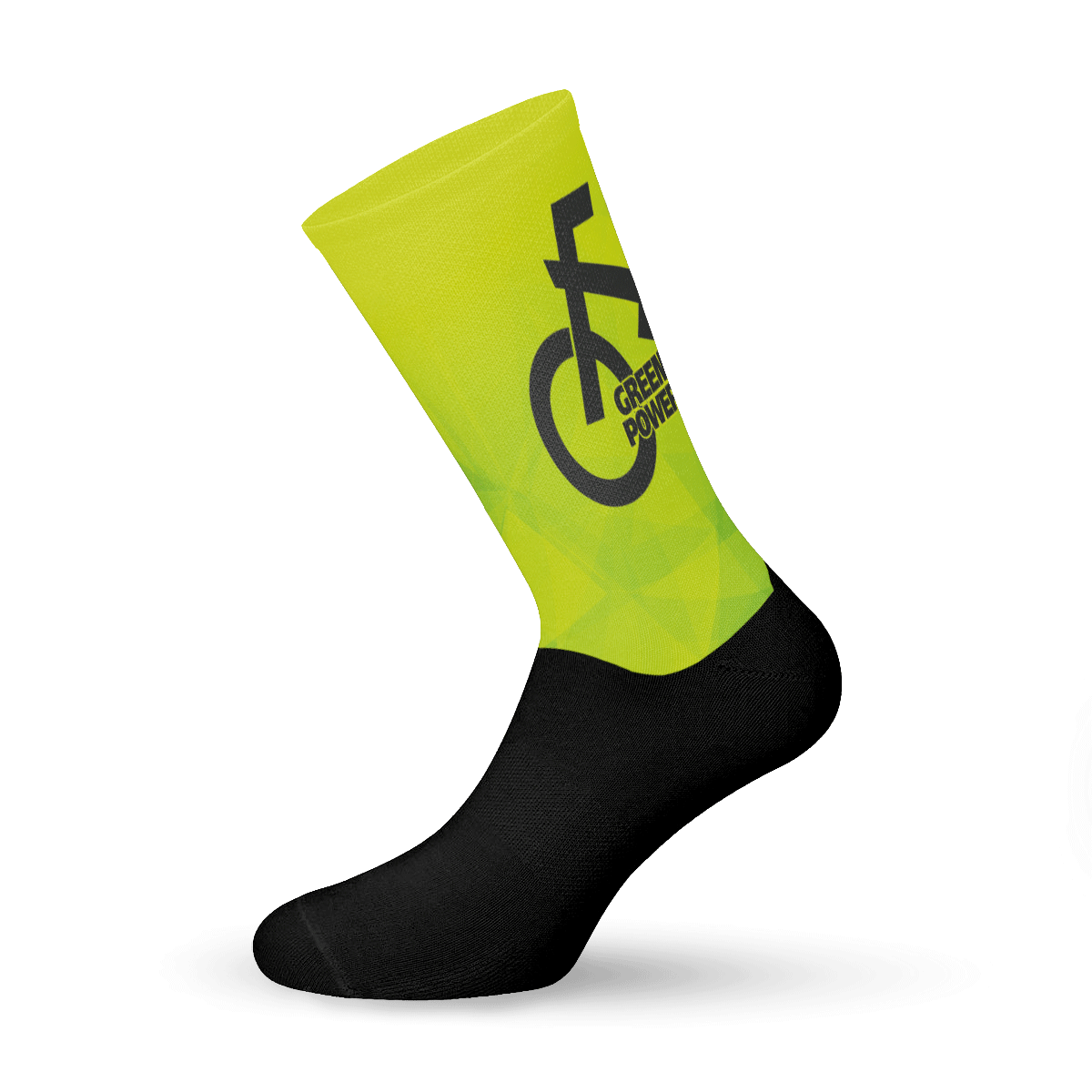 Cycling socks GREEN POWER image 1