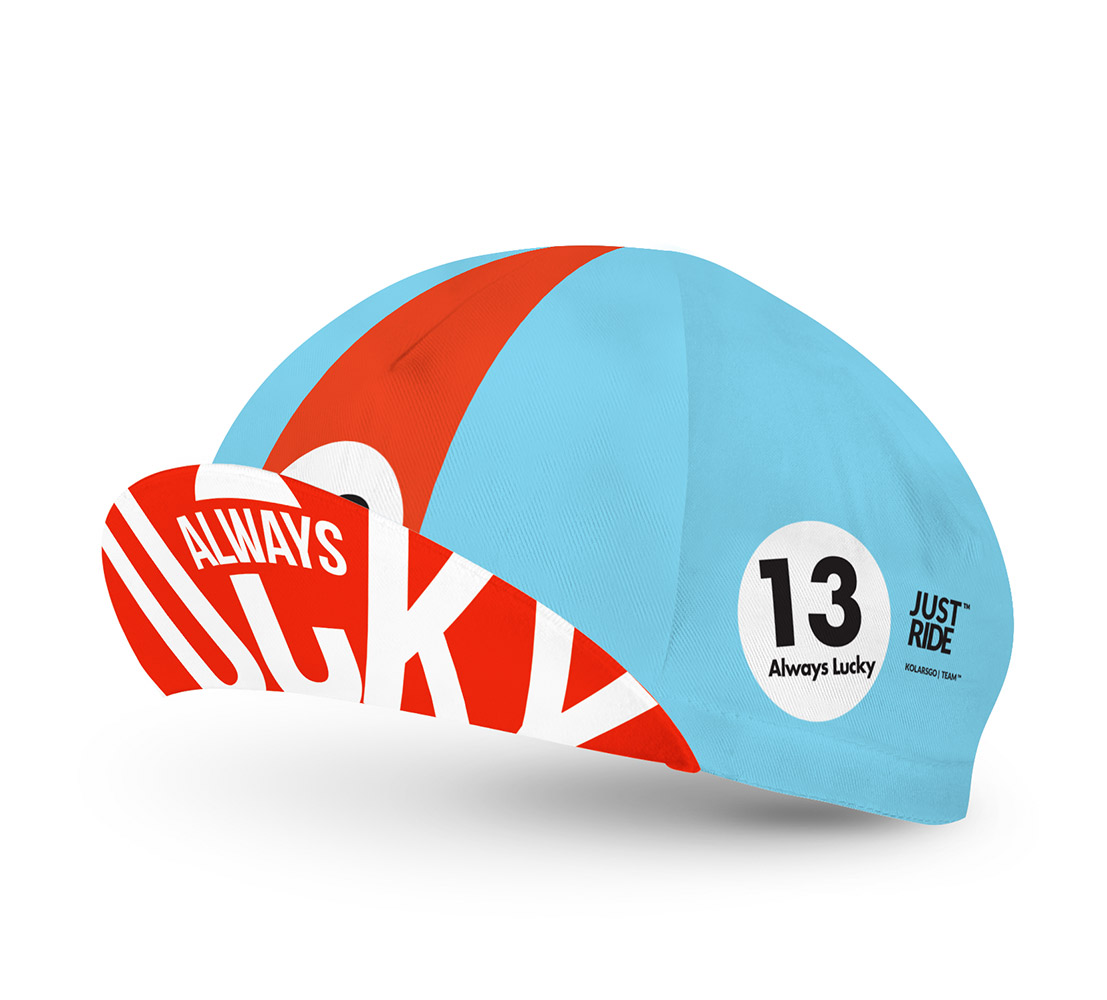 ALWAYS LUCKY cycling cap image 1