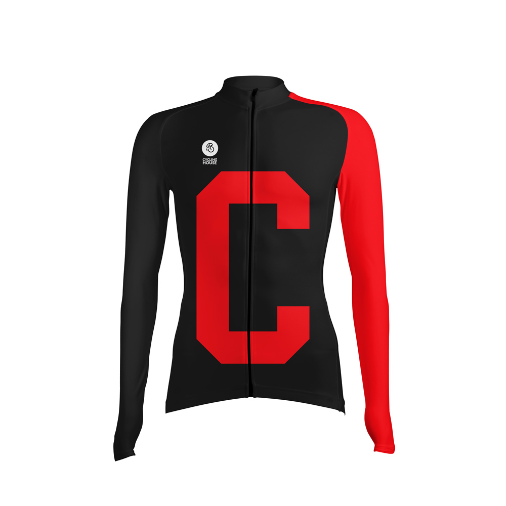 Cycling jersey with long sleeves CYCLING MANIA image 1