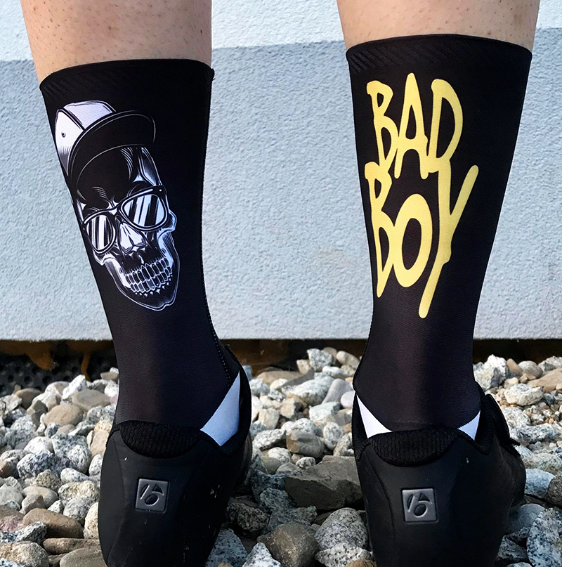 AERO cycling socks - BAD BOY image 2