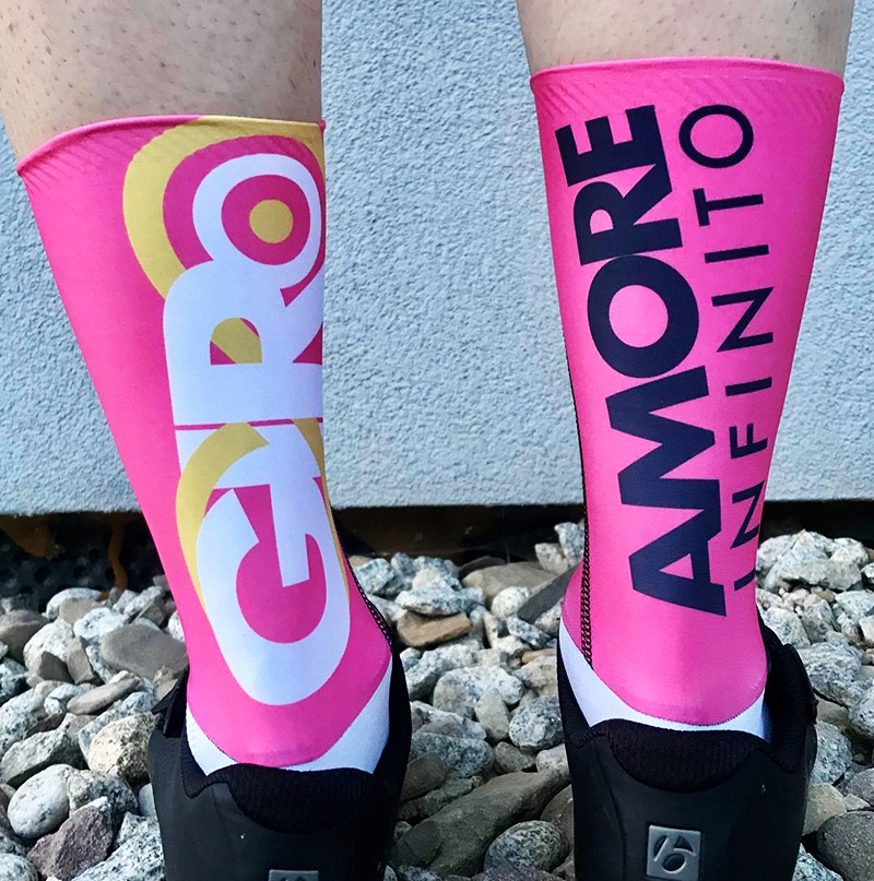 AERO cycling socks - Giro pink image 1