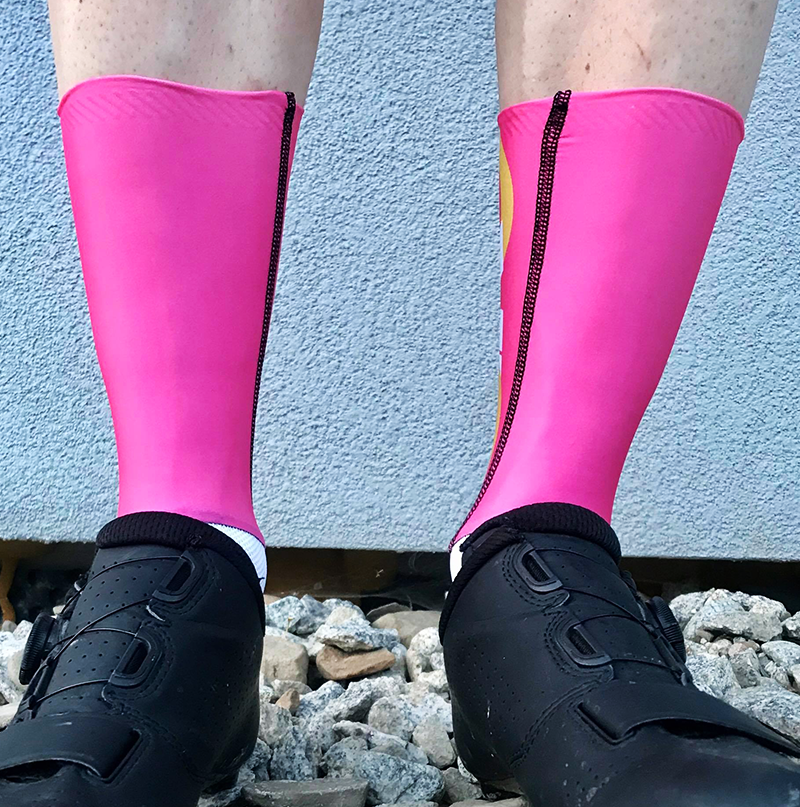 AERO cycling socks - Giro pink image 3