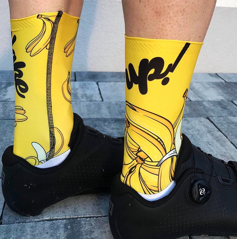 AERO Cycling Socks - WAKE UP! image 2