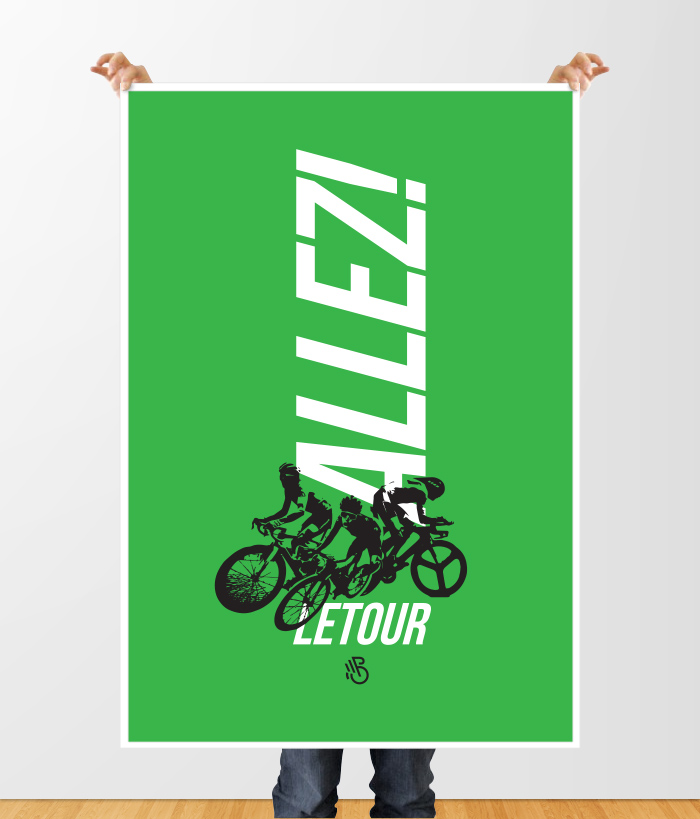 Plakat - Letour Allez! zdjęcie 1