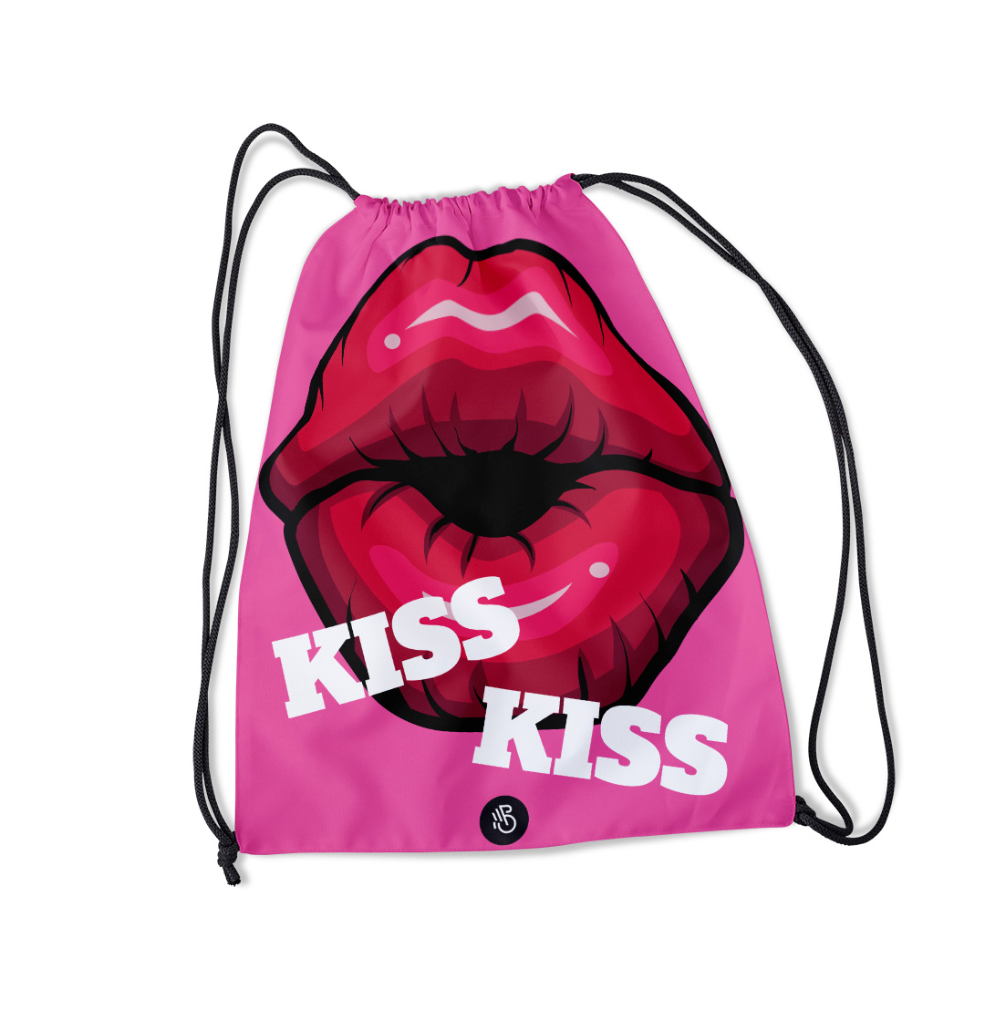 Worek z motywem KISS KISS zdjęcie 1
