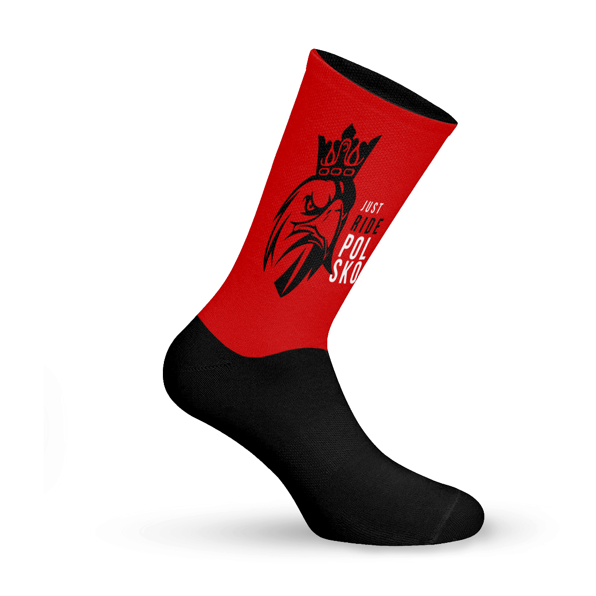 Cycling socks AERO RIDE POLSKO - Kolarsgo image 2