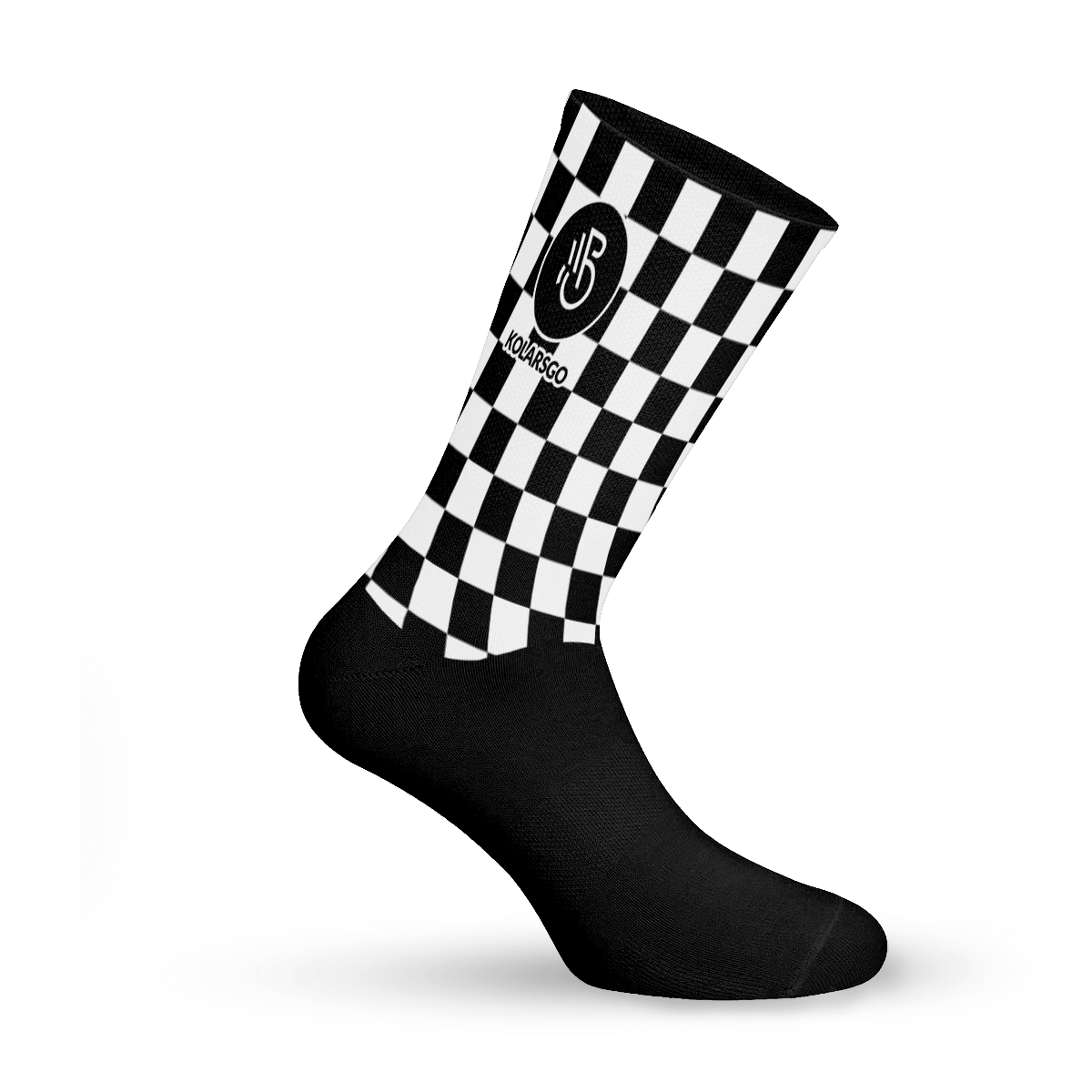 Cycling socks AERO SZACHOWNICA - Kolarsgo image 2