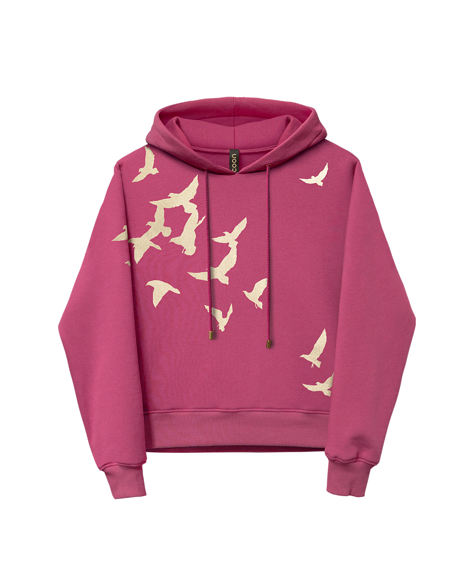 hoodie SKY pink image 1
