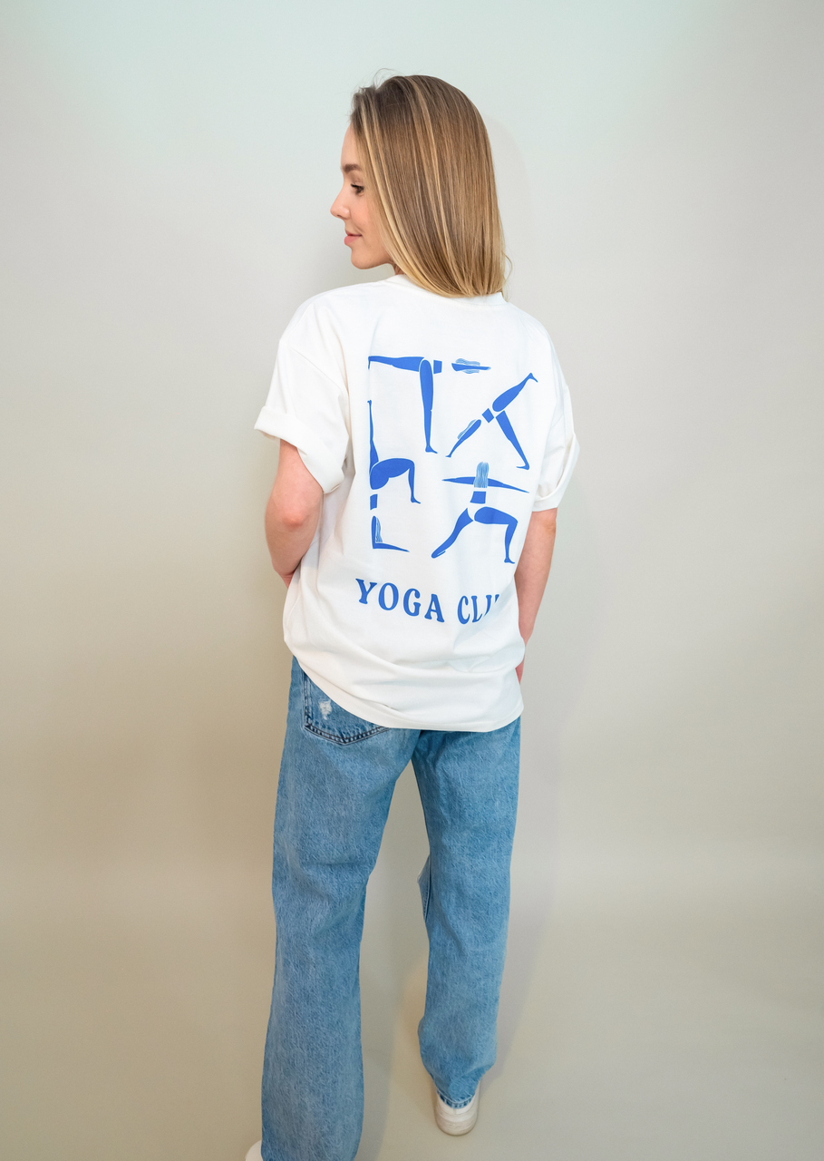 Koszulka 'Yoga Club' UNISEX zdjęcie 2
