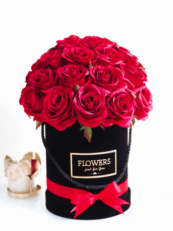 Flower Box Czerwone róże Maxi (PREMIUM) zdjęcie 1