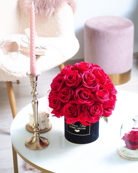 Flower Box czerwone róże (PREMIUM) wersja powiększona! zdjęcie 3