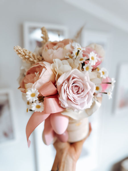 Flower Box słodki pastelowy pisanki  (PREMIUM) zdjęcie 2