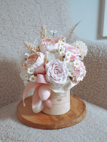 Flower Box słodki pastelowy pisanki  (PREMIUM) zdjęcie 3