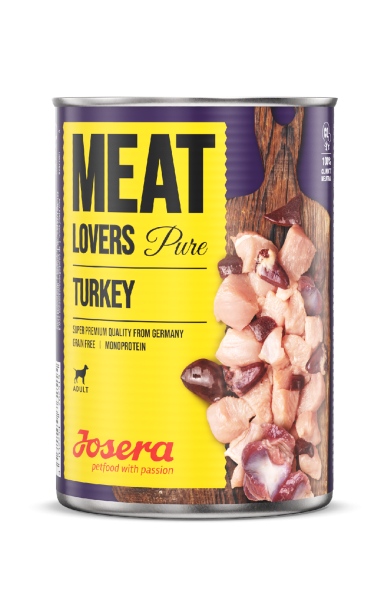 JOSERA Meat Lovers Pure Indyk monoproteina 400g dla psa - Josera zdjęcie 1